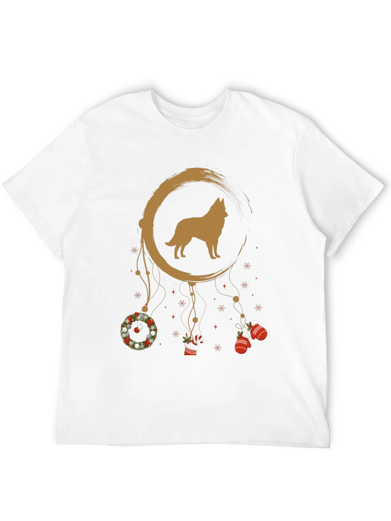 Dog Dreamcatcher Christmas T-Shirt