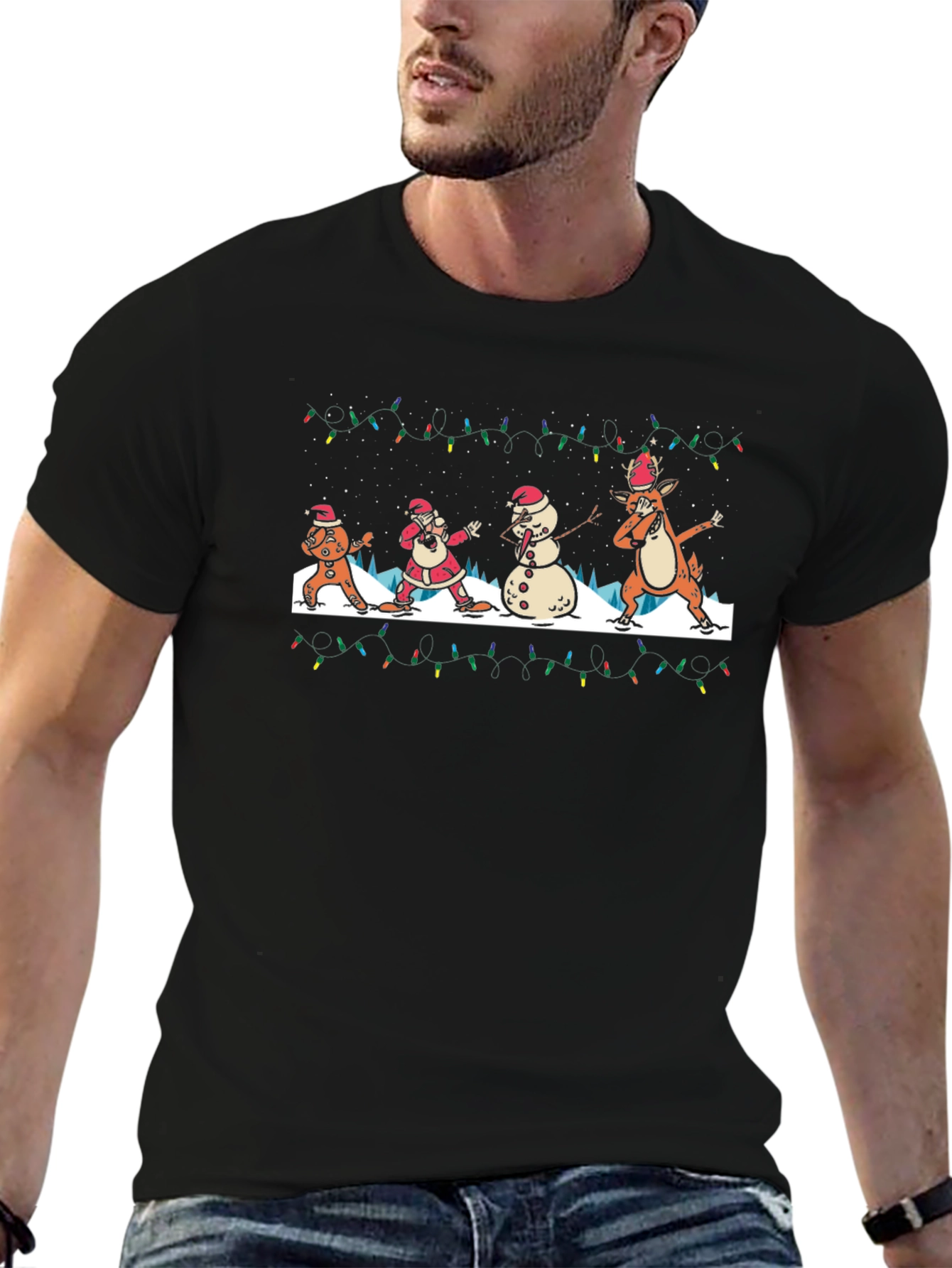 Festive Dabbing Christmas T-Shirt