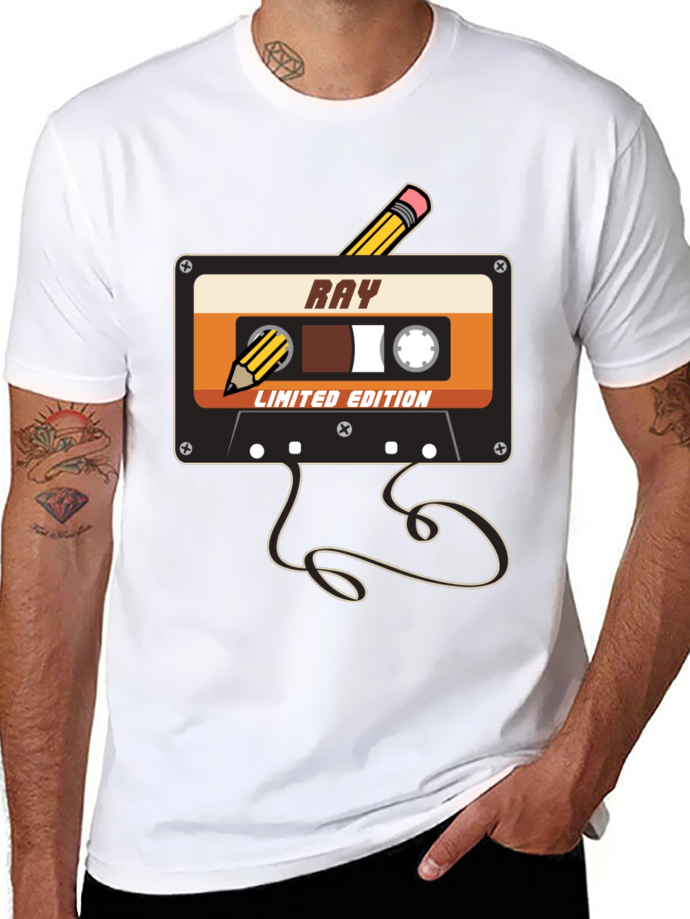 Retro Cassette Tape Graphic Tee - Limited Edition