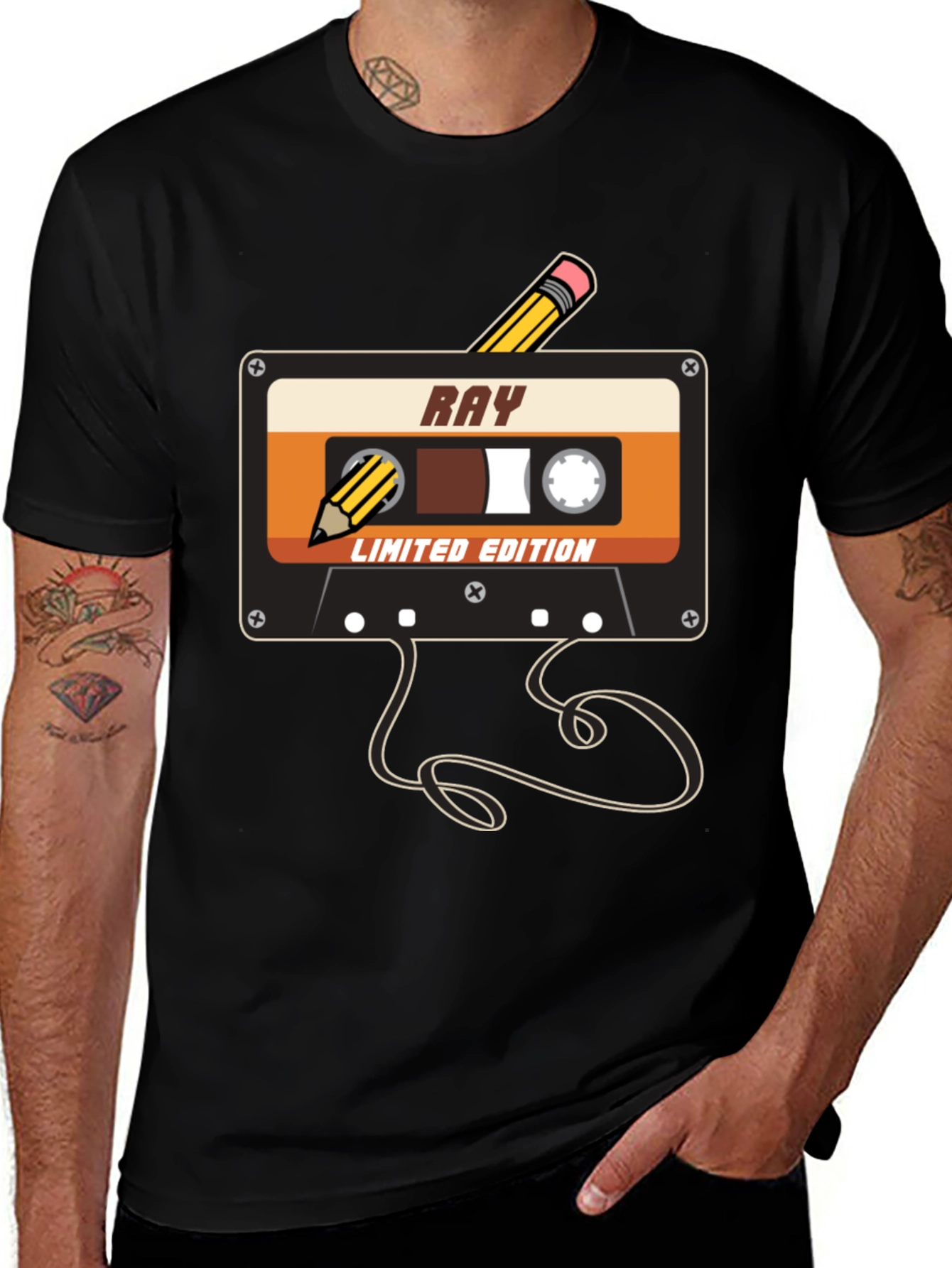 Retro Cassette Tape Graphic Tee - Limited Edition
