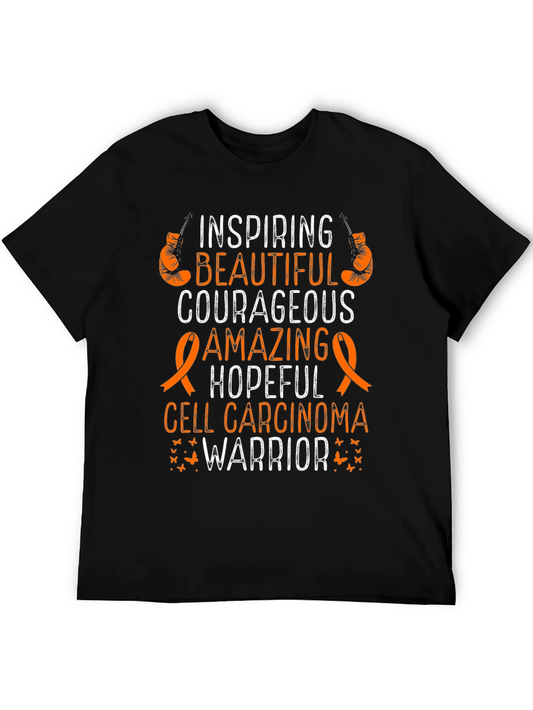 Inspiring Cell Carcinoma Warrior T-Shirt