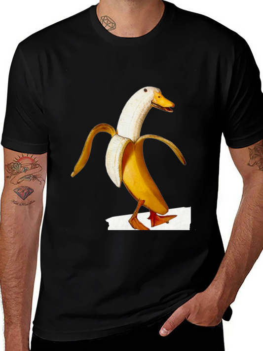 Banana Duck Graphic T-Shirt