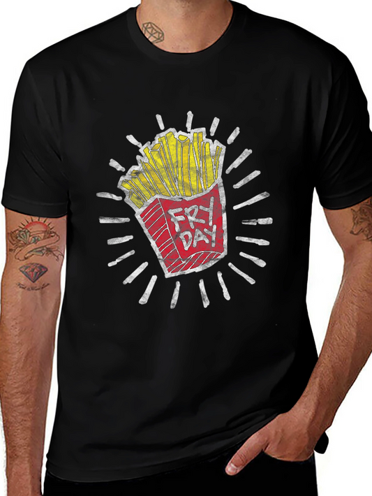 Fry Day Graphic Tee - Funny Foodie T-Shirt