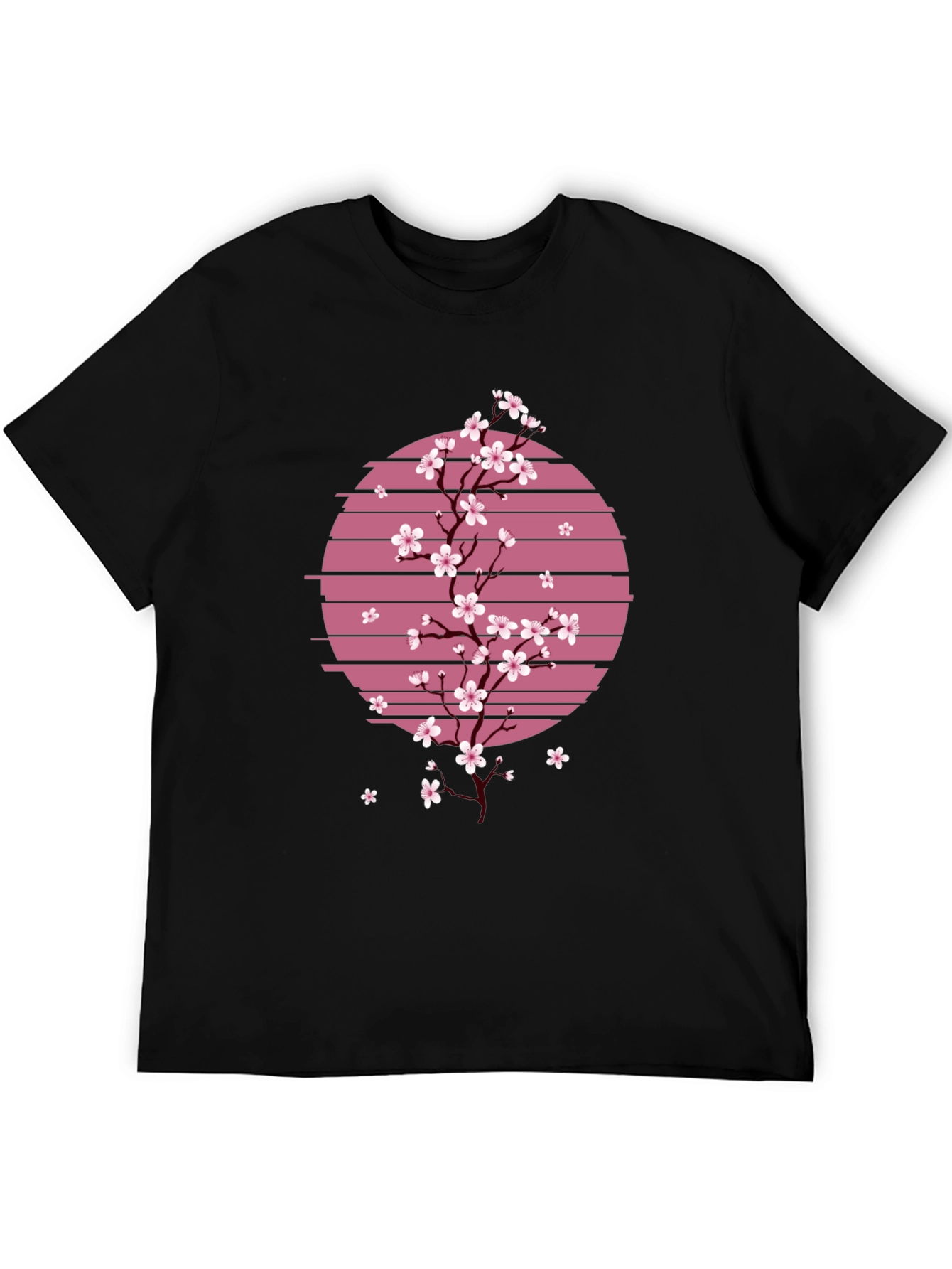 Sakura Sunset T-Shirt - Japanese Cherry Blossom Tee