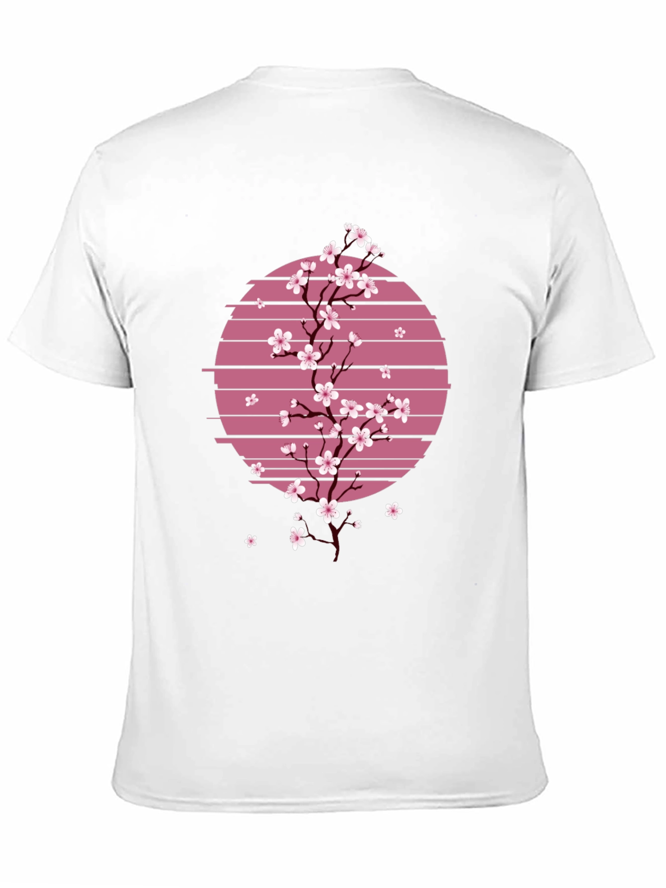Sakura Sunset T-Shirt - Japanese Cherry Blossom Tee