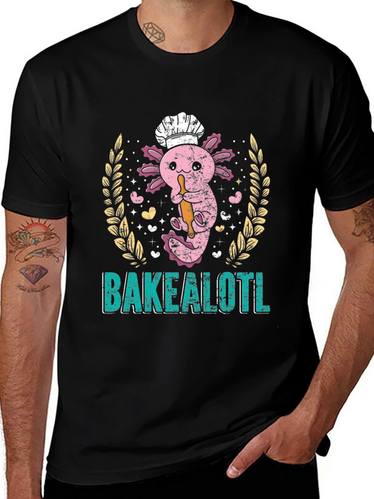 Bakealotl Chef Axolotl T-Shirt