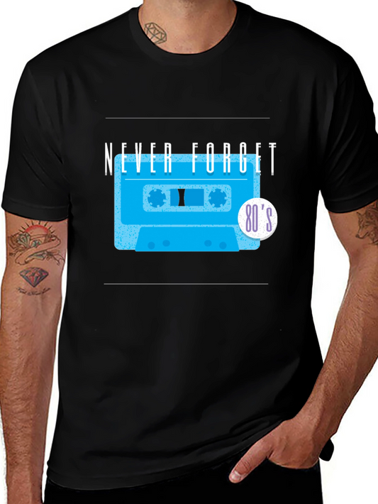 Retro 80s Cassette Tape Graphic Tee