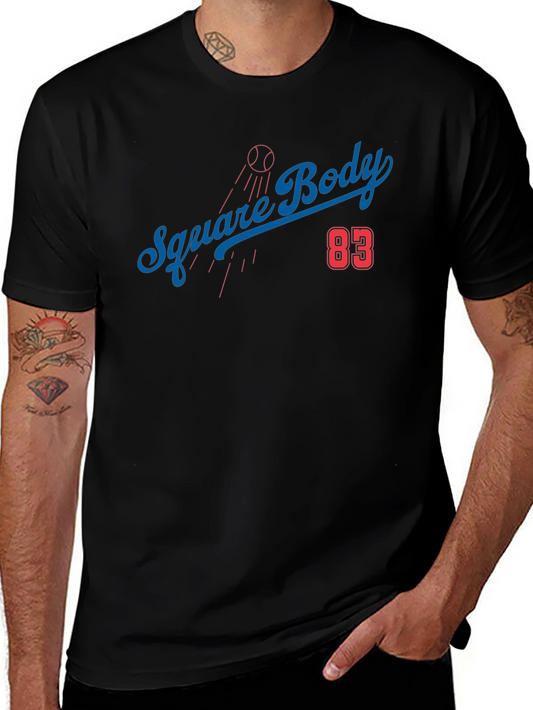 Square Body 83 Baseball Style Tee
