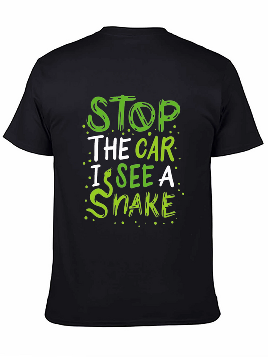 Stop The Car I See a Snake Funny T-Shirt