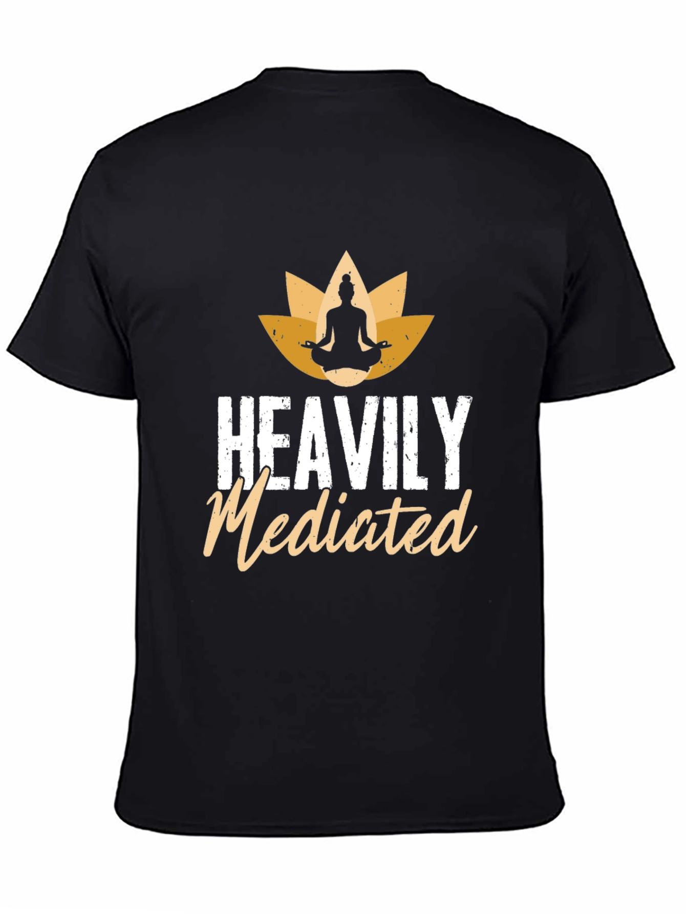 Heavily Mediated Yoga T-Shirt