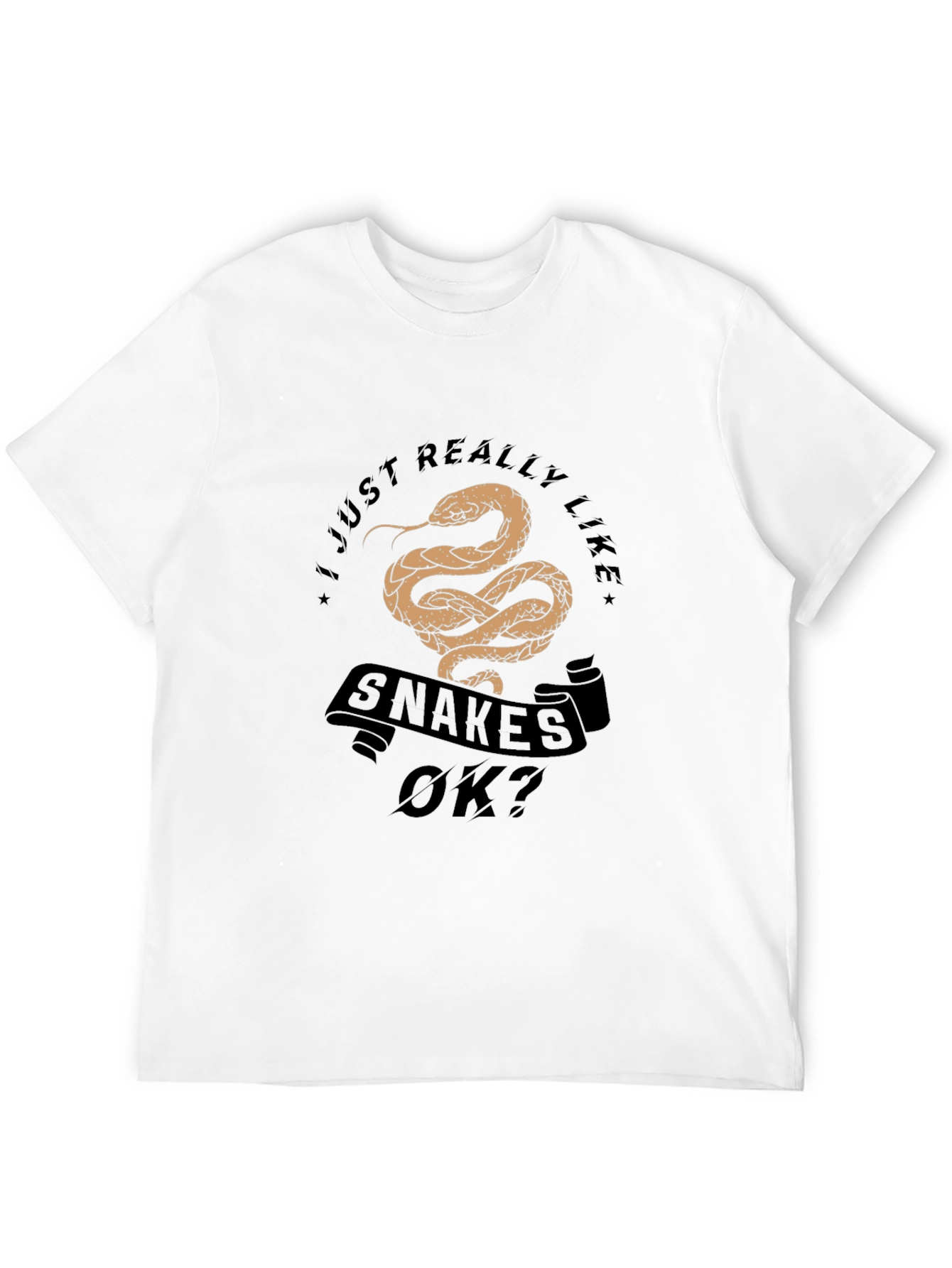 I Just Really Like Snakes OK? T-Shirt