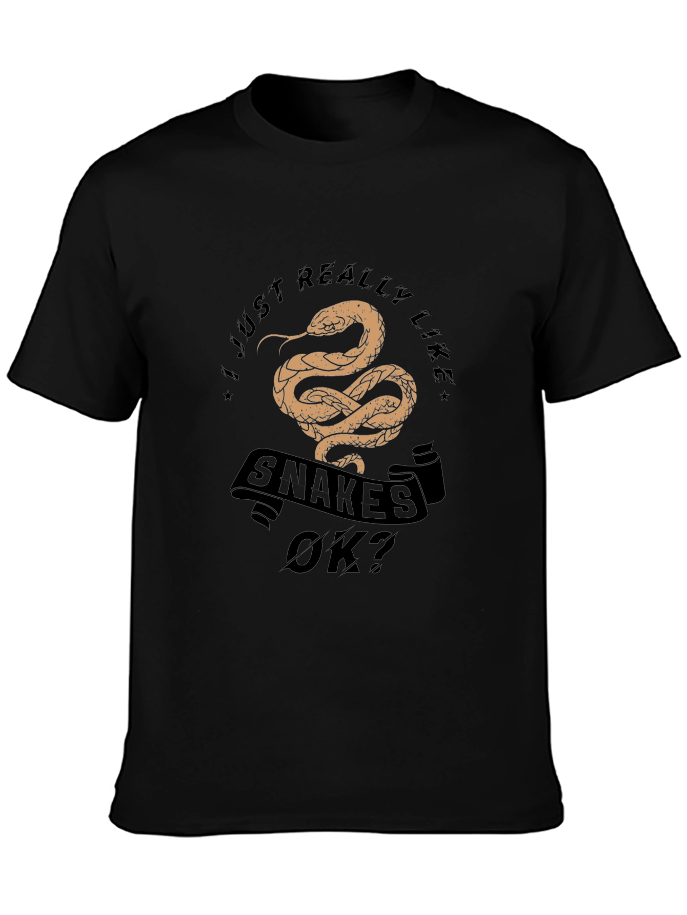 I Just Really Like Snakes OK? T-Shirt