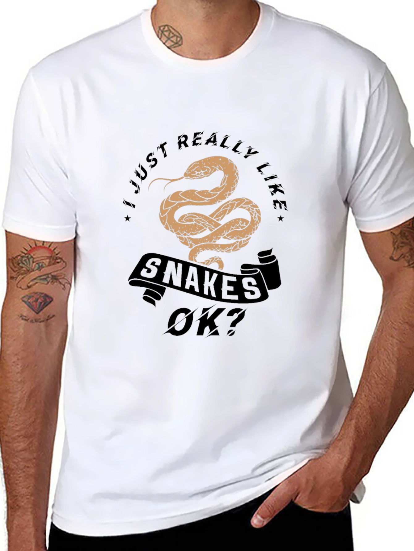 I Just Really Like Snakes OK? T-Shirt