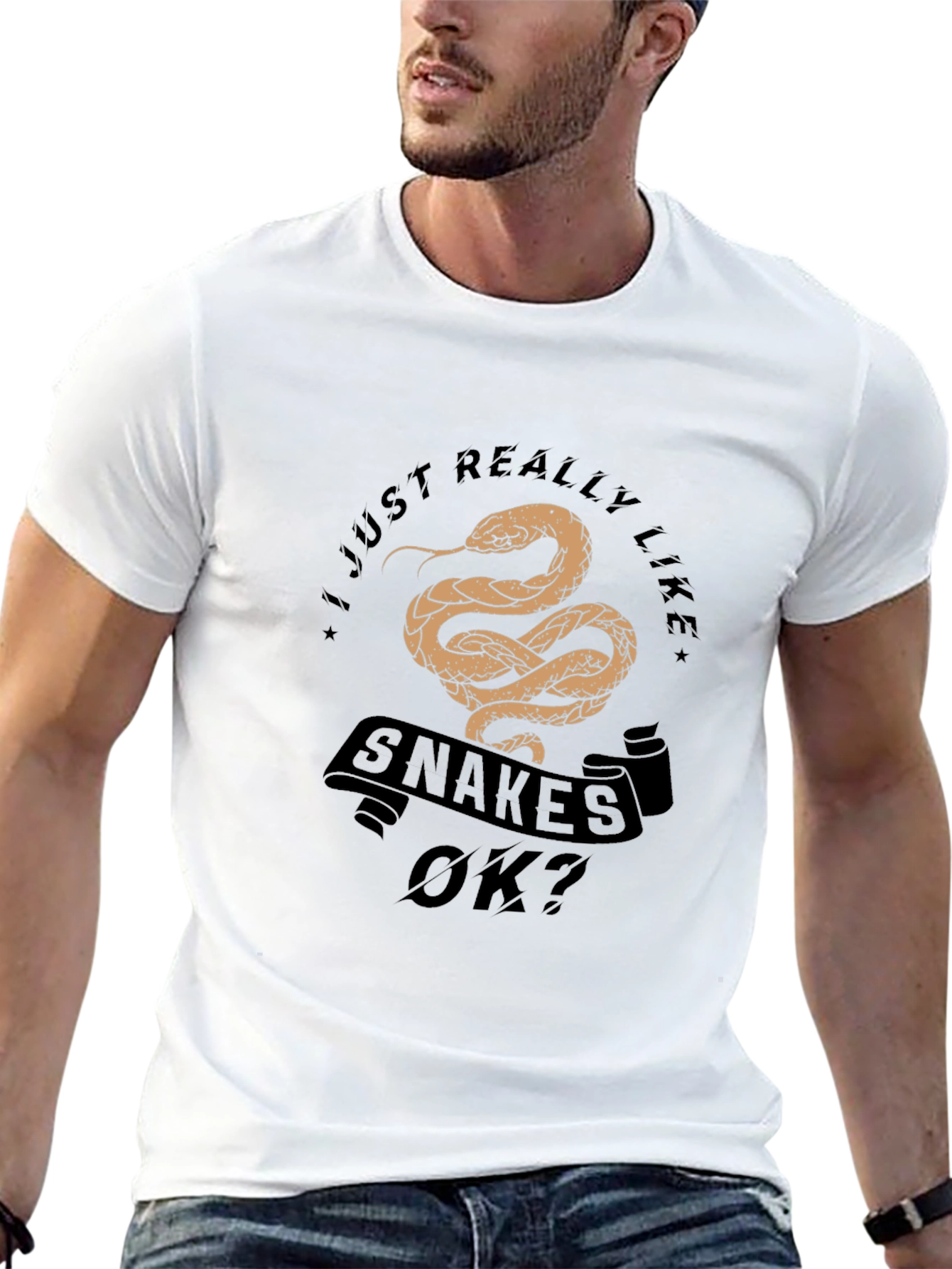 I Just Really Like Snakes OK? T-Shirt