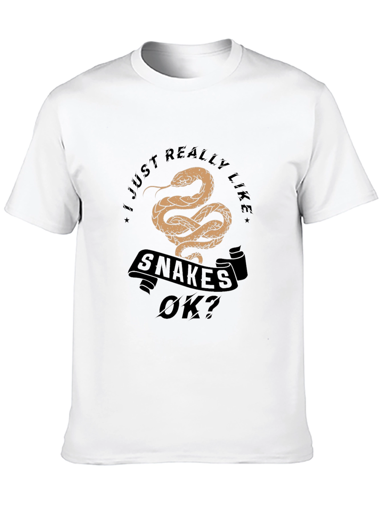 I Just Really Like Snakes OK? T-Shirt