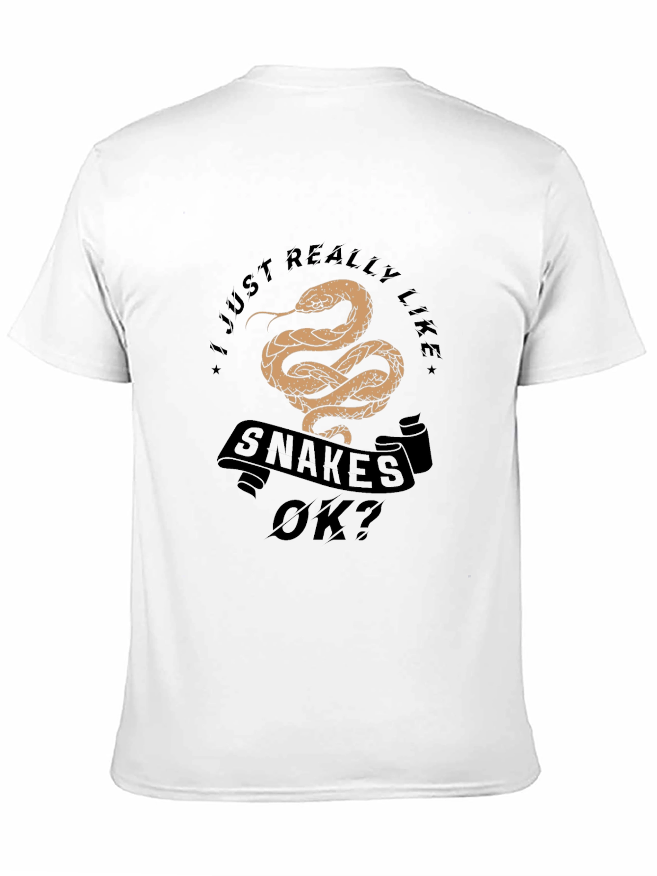 I Just Really Like Snakes OK? T-Shirt