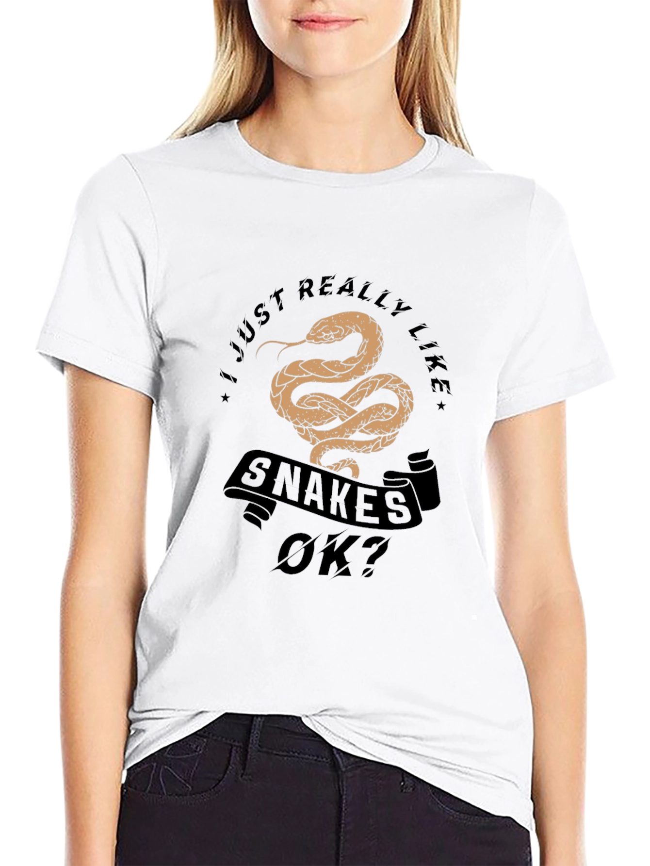 I Just Really Like Snakes OK? T-Shirt