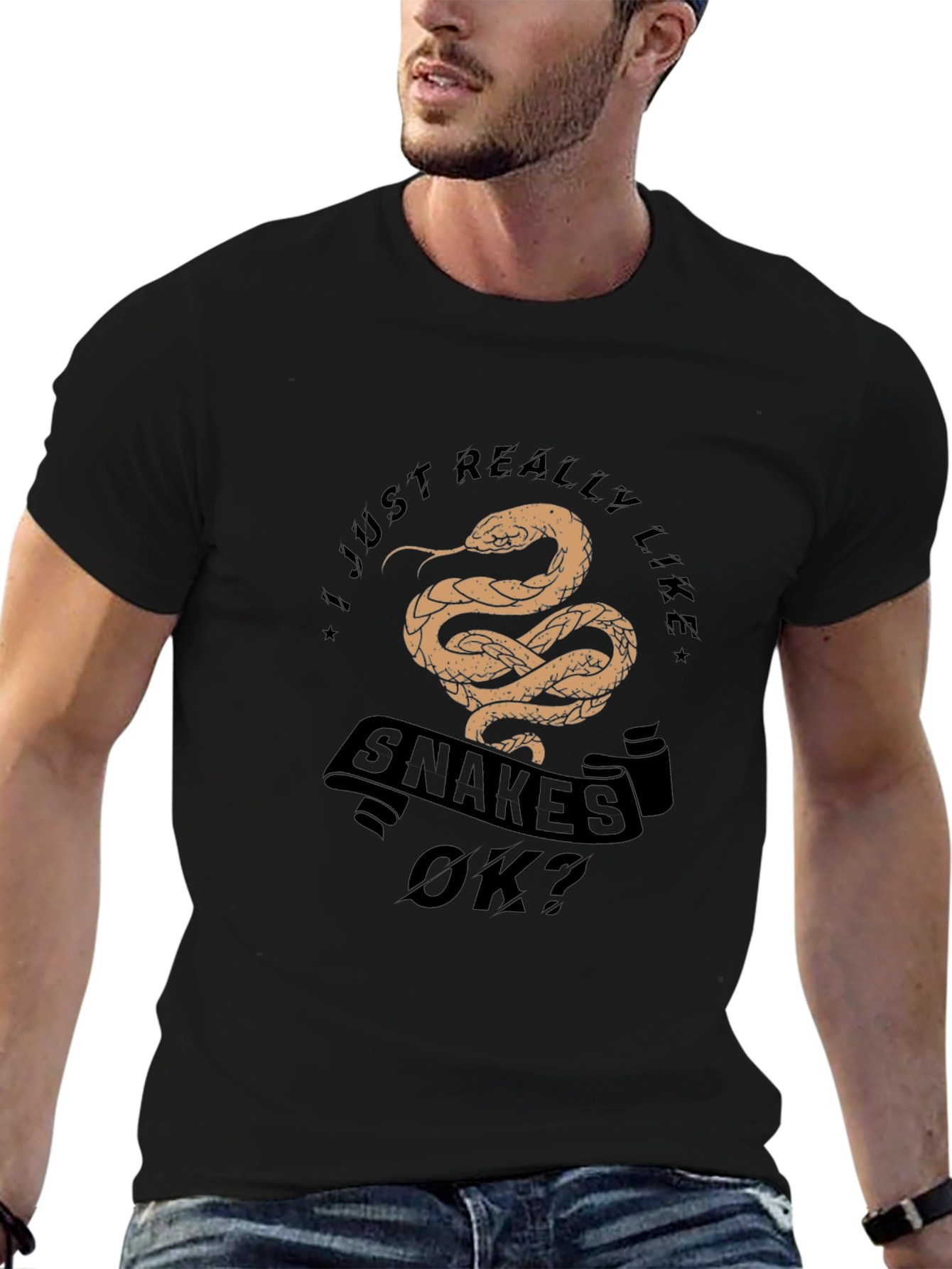 I Just Really Like Snakes OK? T-Shirt
