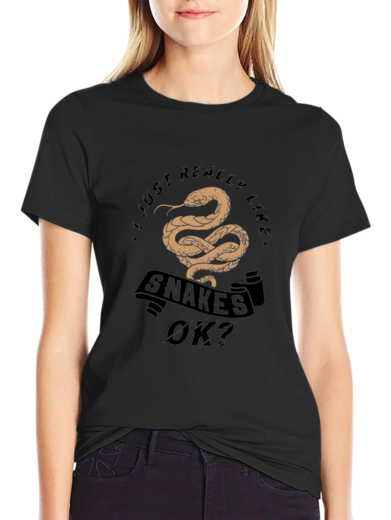 I Just Really Like Snakes OK? T-Shirt