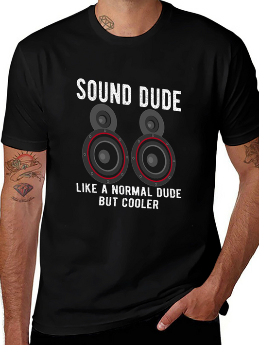 Sound Dude T-Shirt - Audio Engineer Gift
