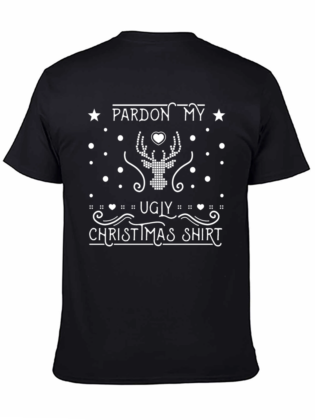 Pardon My Ugly Christmas Shirt - Holiday Tee