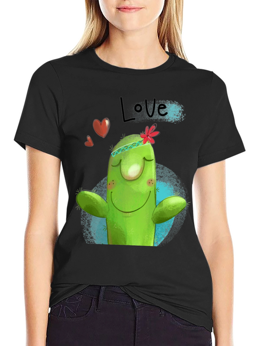 Cactus Love Graphic T-Shirt