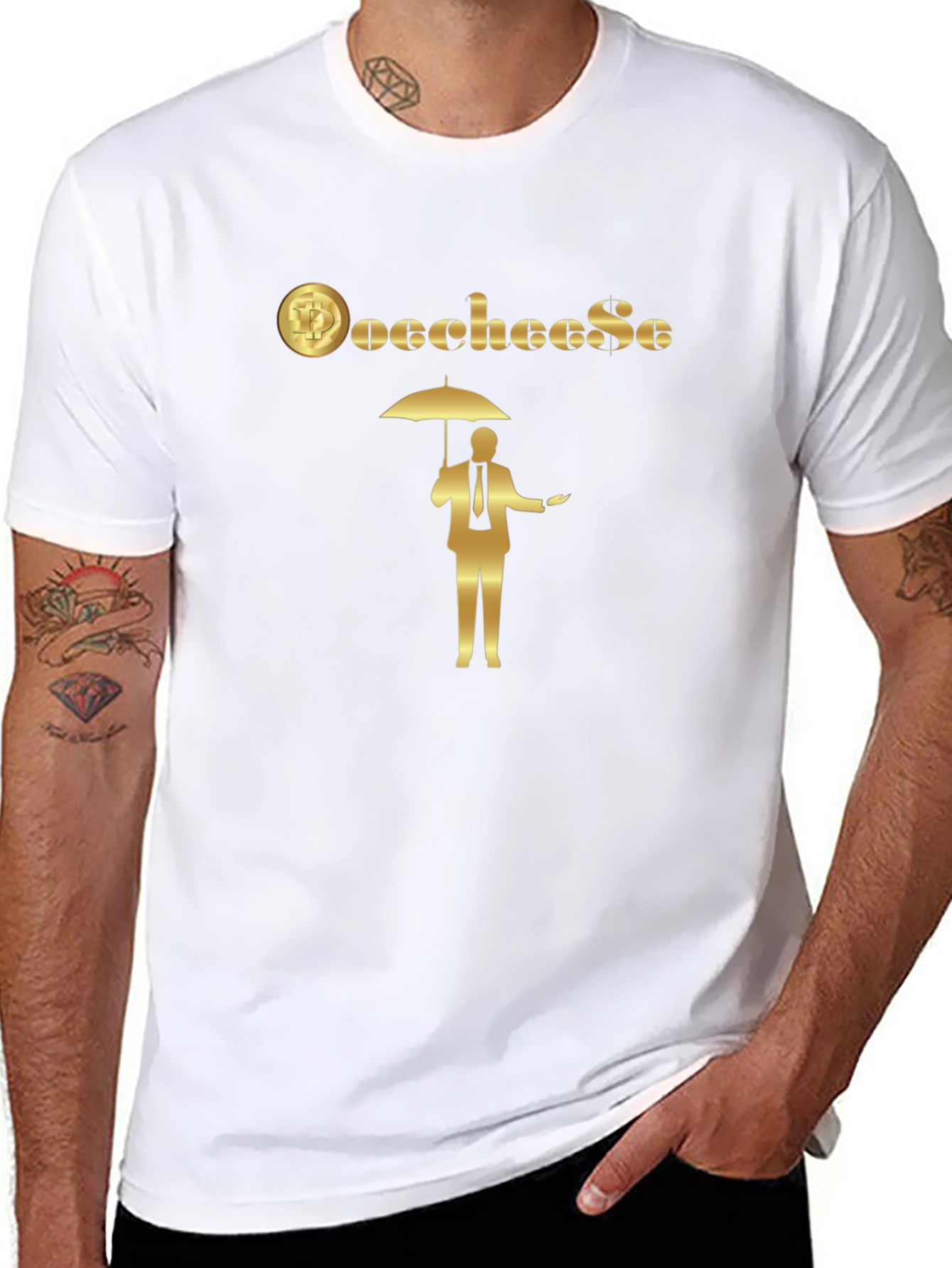 OocheeSe T-Shirt - Golden Drip
