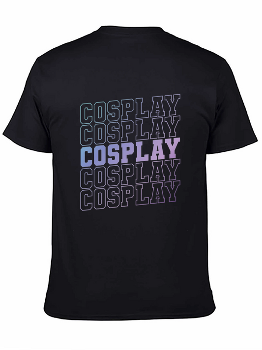 Cosplay Stacked Graphic Tee
