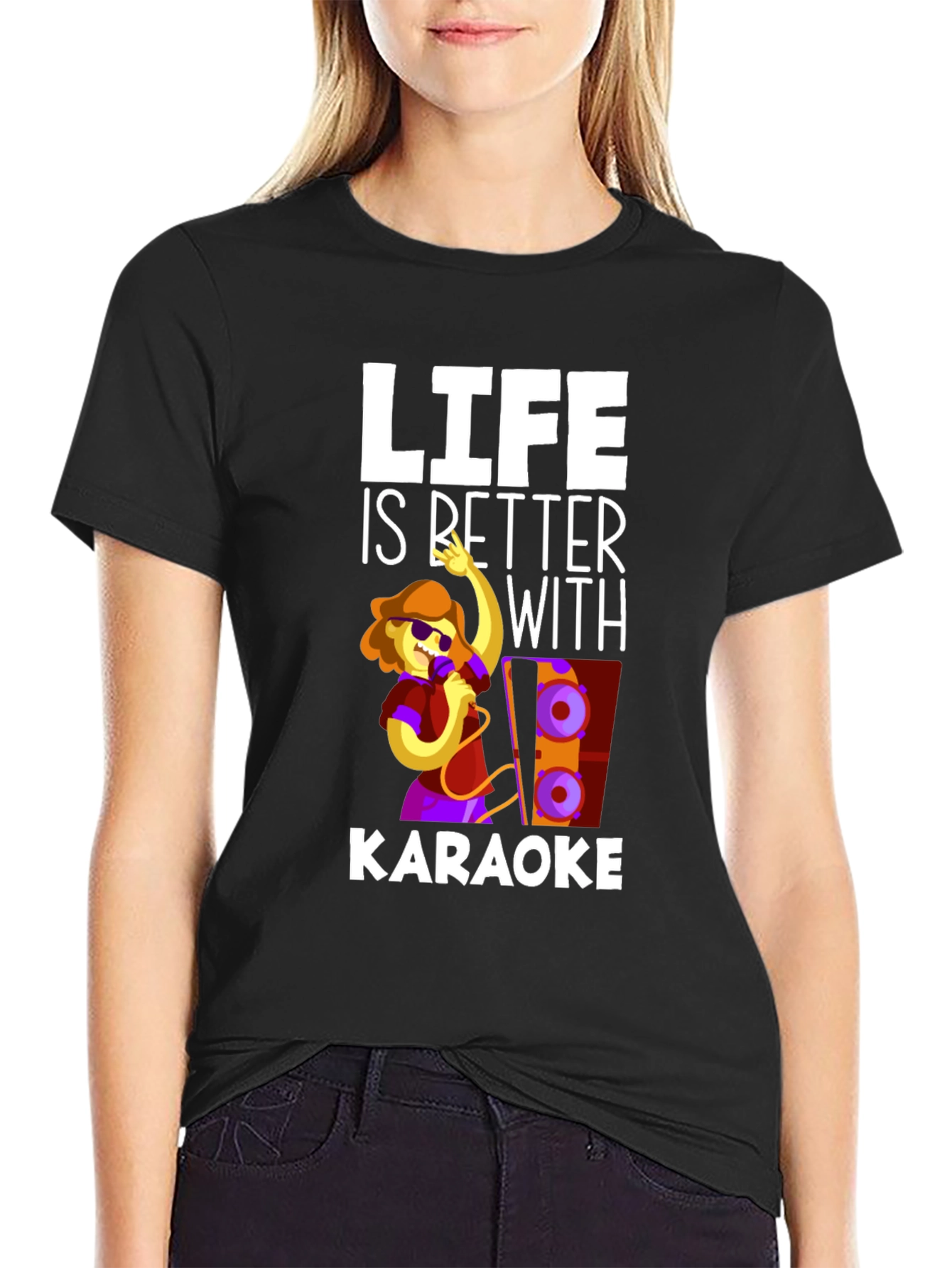 Life is Better with Karaoke T-Shirt