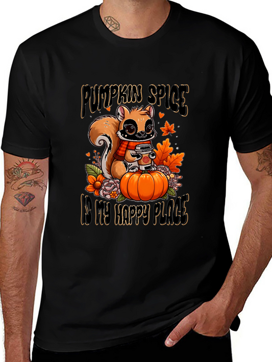 Pumpkin Spice Happy Place Graphic Tee