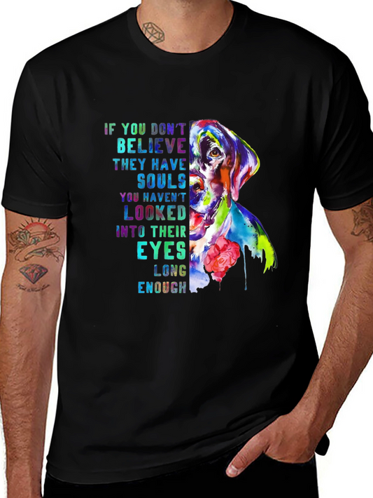 Soulful Dog Graphic Tee - If You Dont Believe