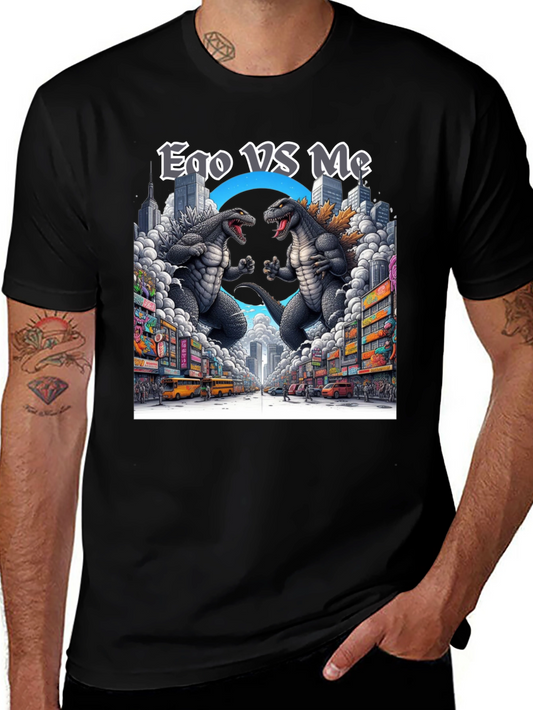 Ego VS Me Godzilla T-Shirt