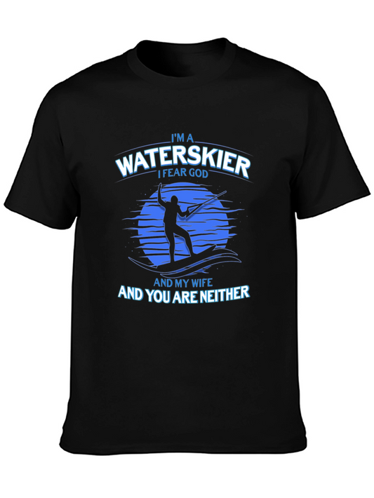 Waterskier I Fear God T-Shirt