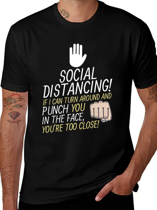 Social Distancing Punch T-Shirt