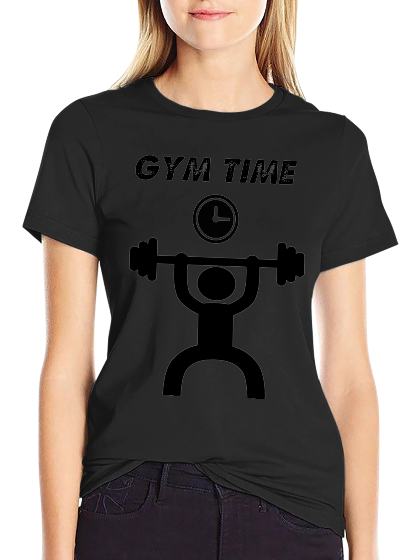 Gym Time Workout Graphic Tee