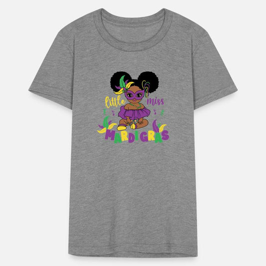 Little Miss Mardi Gras Baby Girl Design