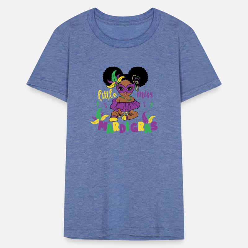 Little Miss Mardi Gras Baby Girl Design