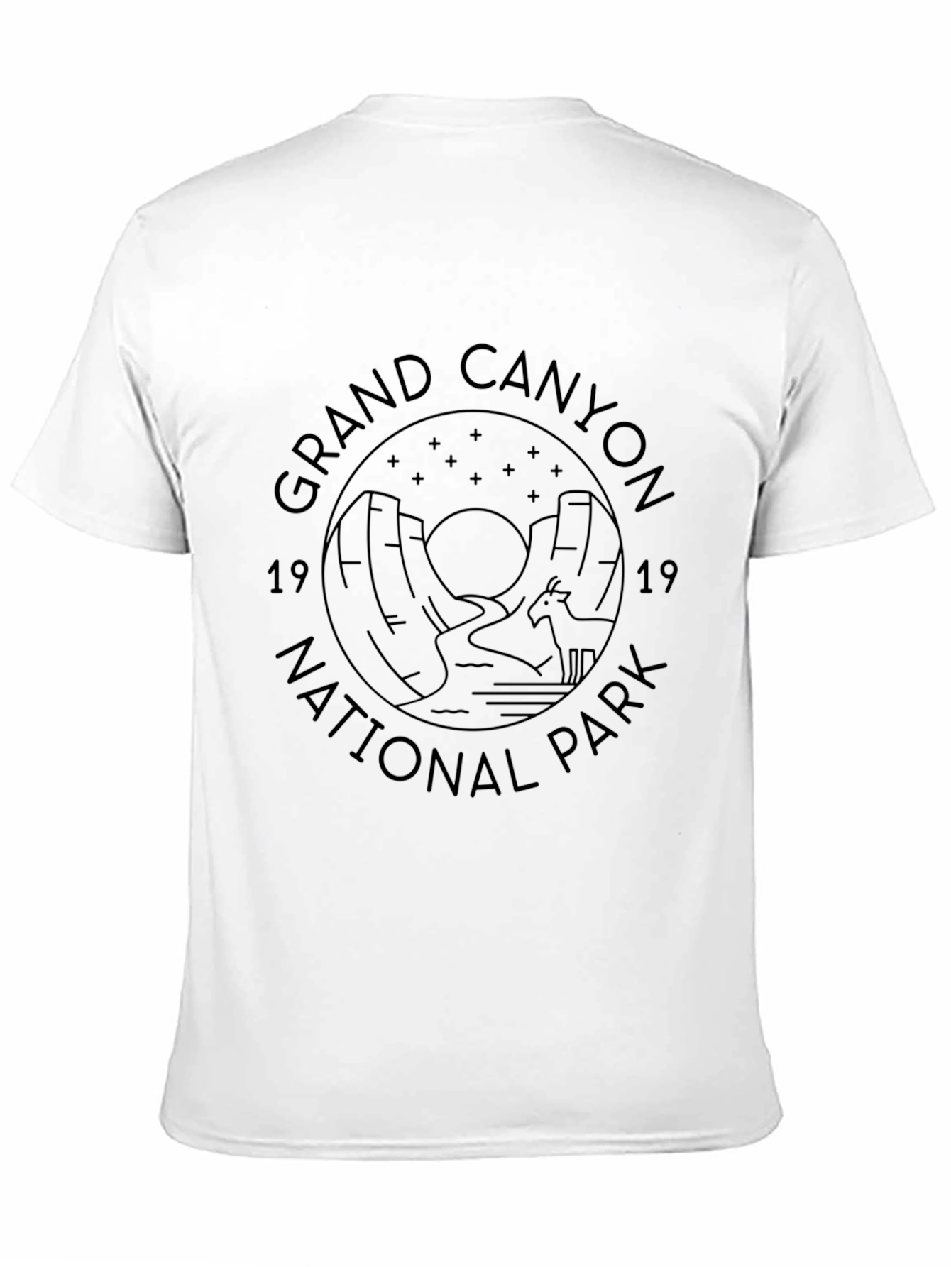 Grand Canyon National Park Black Graphic Tee
