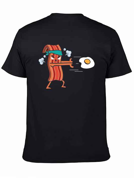 Bacon vs Egg Funny T-Shirt