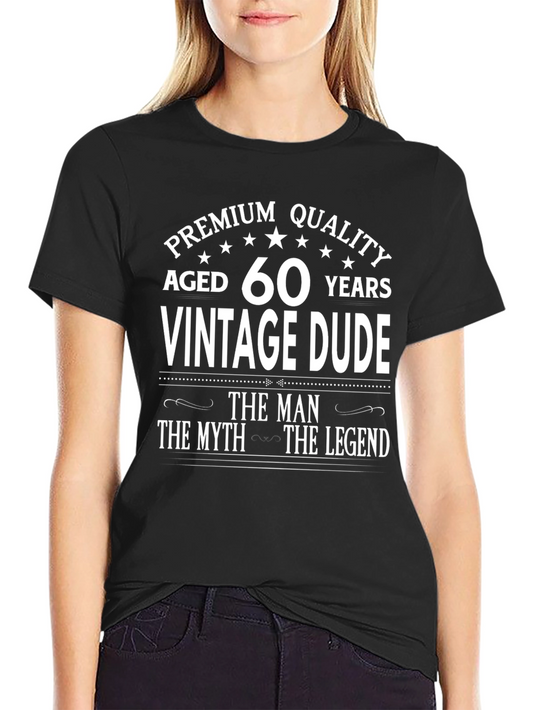 Vintage Dude Aged 60 Years Premium T-Shirt
