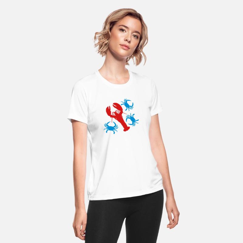 Lobster and Blue Crabs.