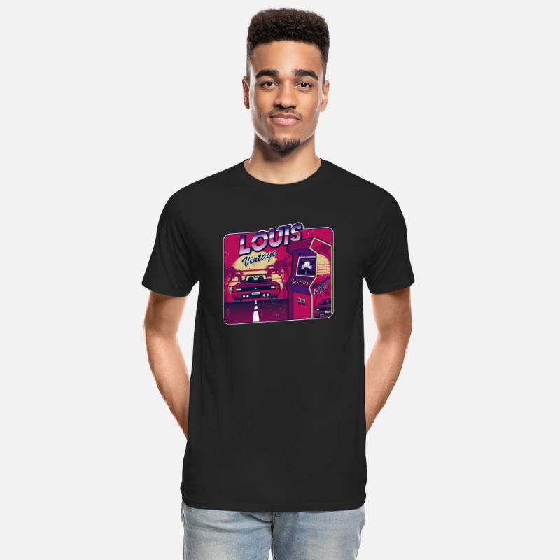 Louis - Personalized Vintage Gamer 80s 90s