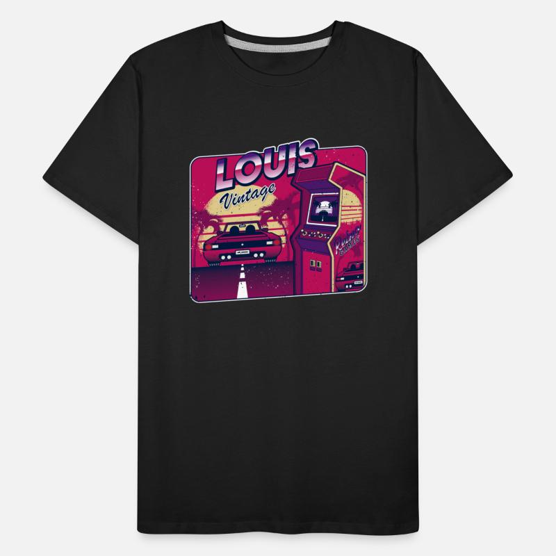Louis - Personalized Vintage Gamer 80s 90s