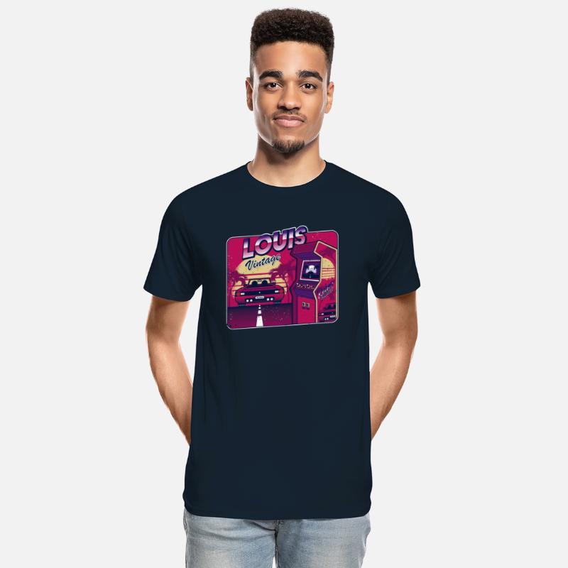 Louis - Personalized Vintage Gamer 80s 90s