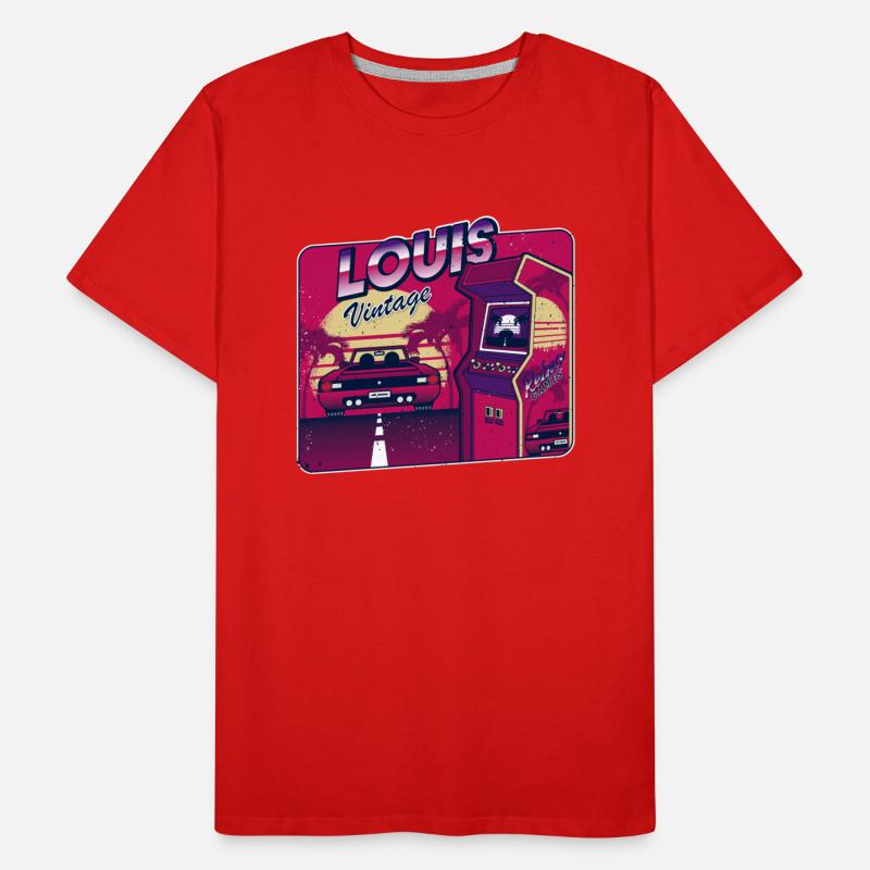 Louis - Personalized Vintage Gamer 80s 90s