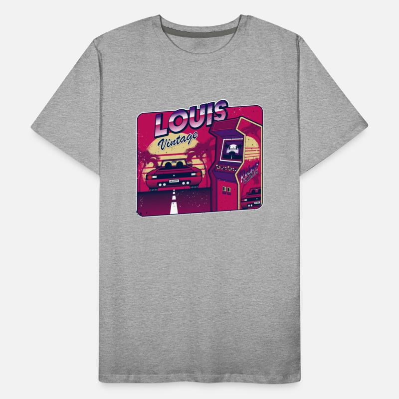 Louis - Personalized Vintage Gamer 80s 90s