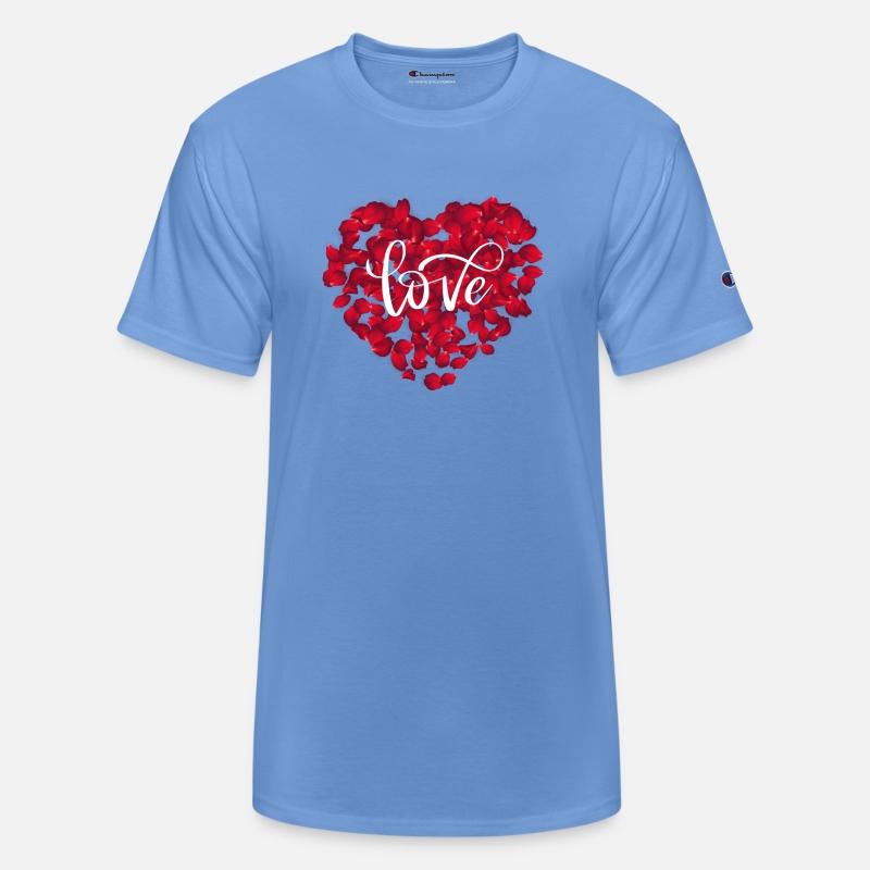 "Love-Infused Tee: Wear Your Heart on Your Sleeve"