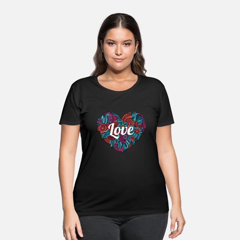 "Love-Infused Tee: Wear Your Heart on Your Sleeve"