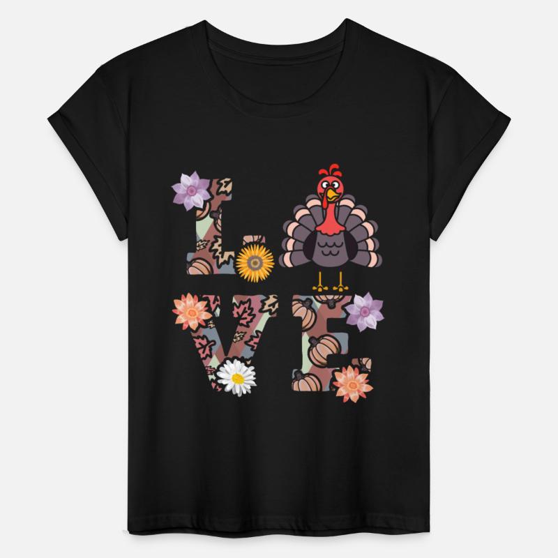 Love Pilgrim Hat Thanksgiving Dinner Turkey Day