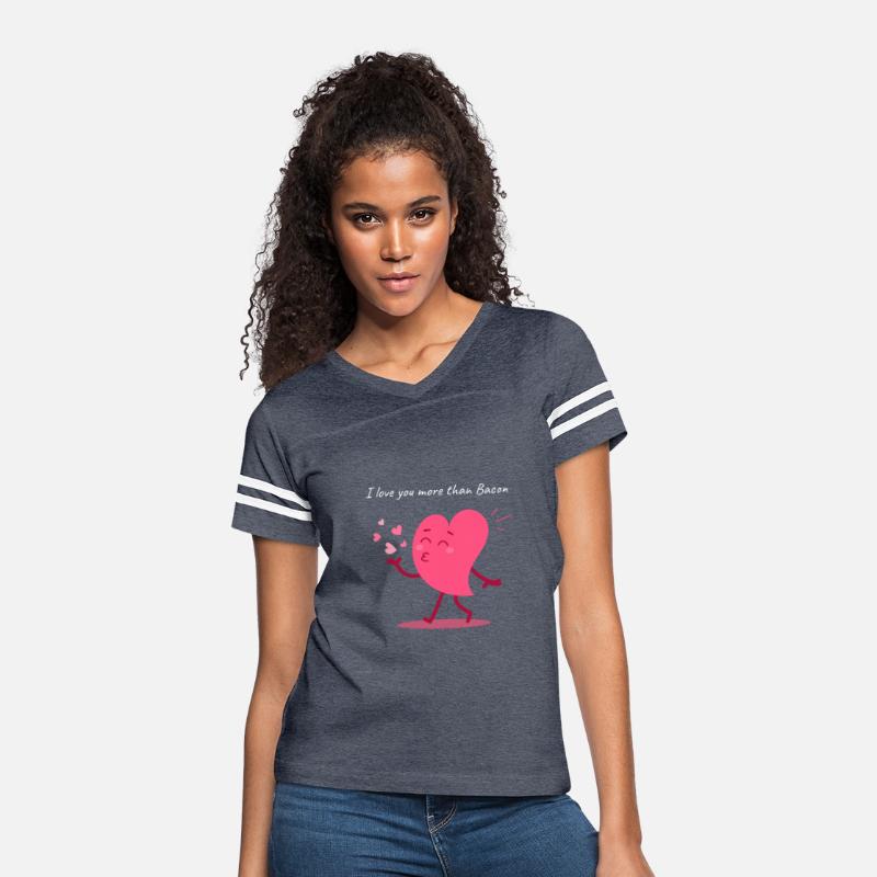 Love You More Than Bacon Valentine’s Day TShirt